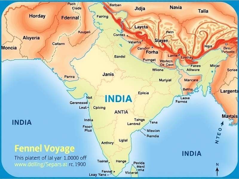 Fennel Voyage India Map